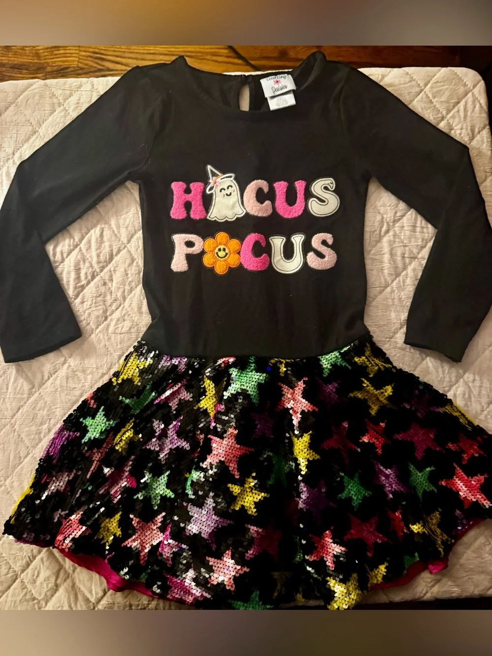 Set of 7 dresses, 5 leggings, 2 hoodies, 14 pieces size 7/8